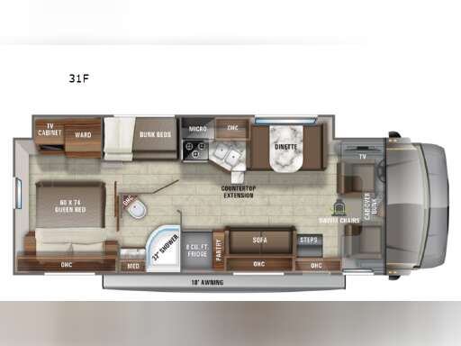 Greyhawk 31f For Sale Jayco Class C Motorhomes Rv Trader