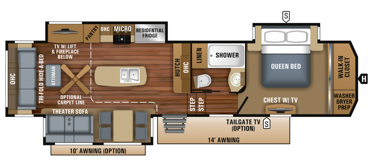2018 Jayco North Point Floor Plans / New Or Used Jayco