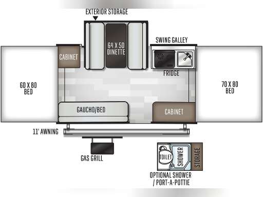 Full Specs For 2011 Forest River Rockwood Freedom 282txr Rvs Rvusa Com