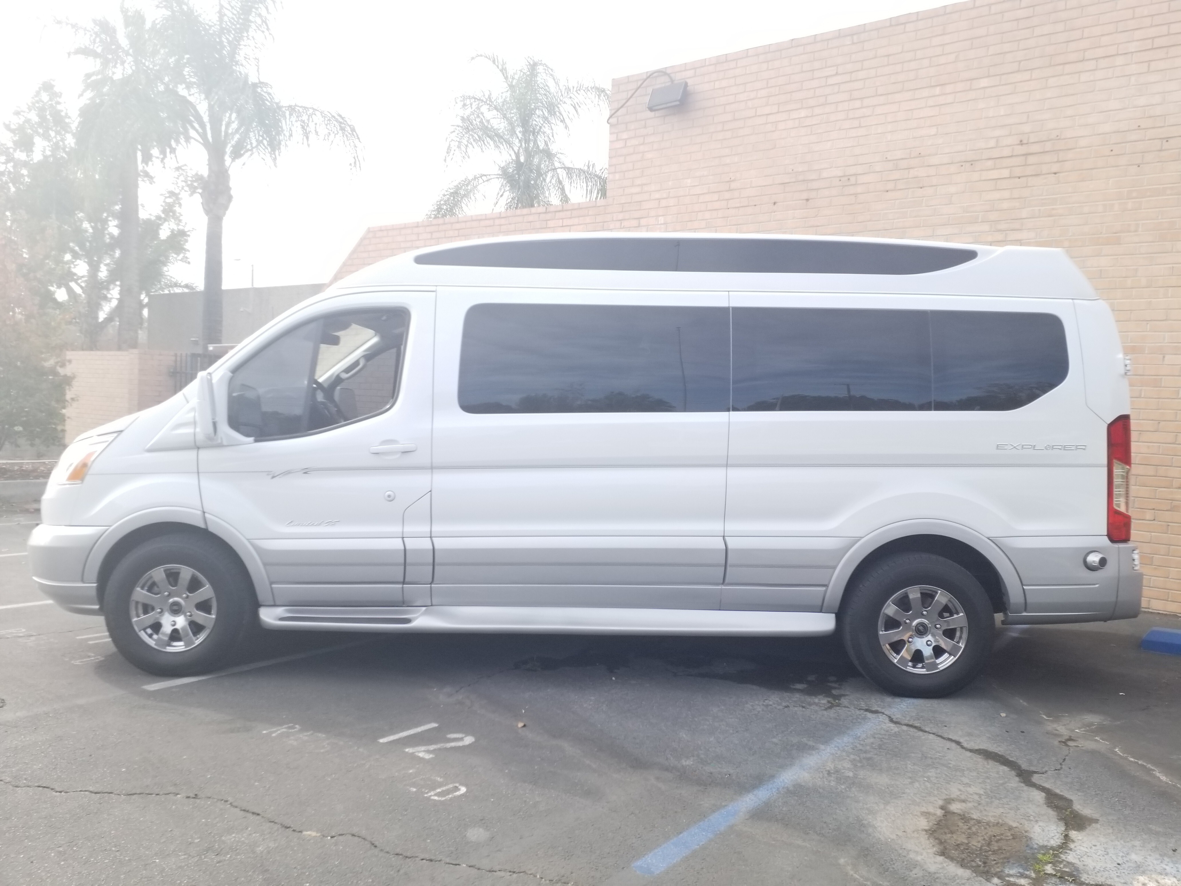 2017 ford transit explorer conversion van