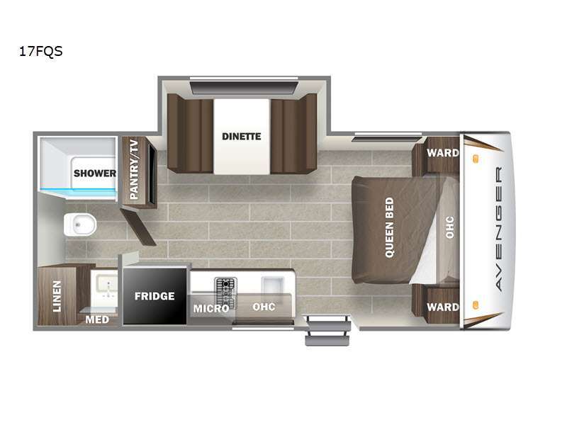 Avenger 17fqs For Sale Prime Time Travel Trailers Rv Trader