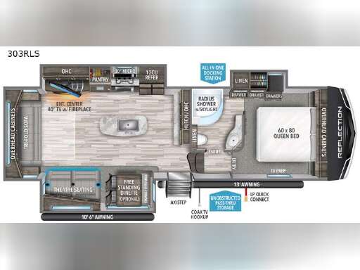 Michigan Reflection 303rls For Sale Grand Design Fifth Wheels Rv Trader 2022 Grand Design Reflection 230rl Michigan
